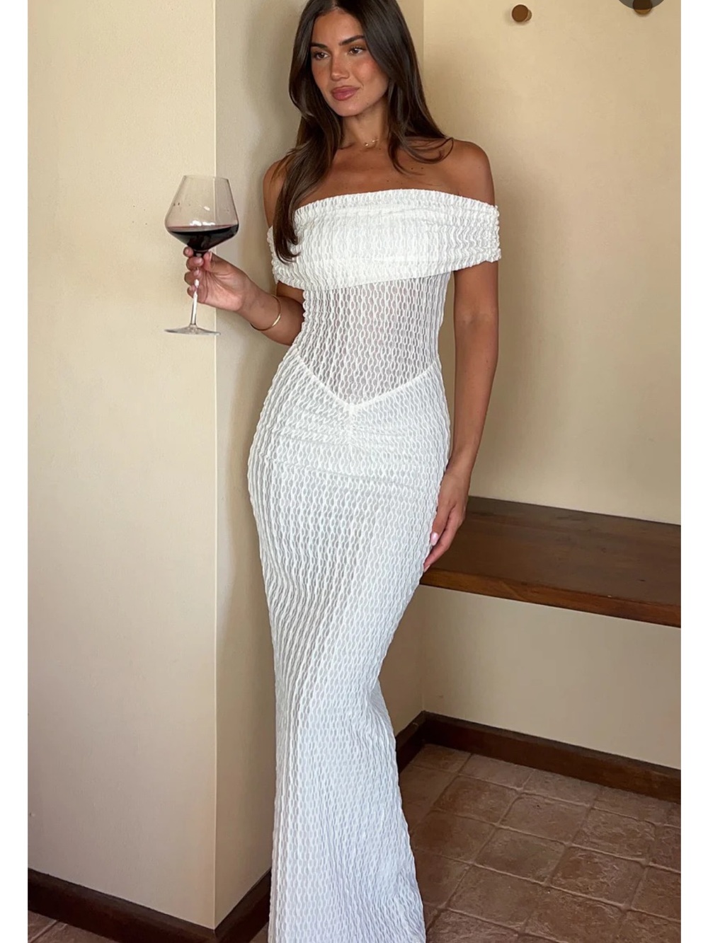 White Fox Unwritten Chapters Maxi Dress
